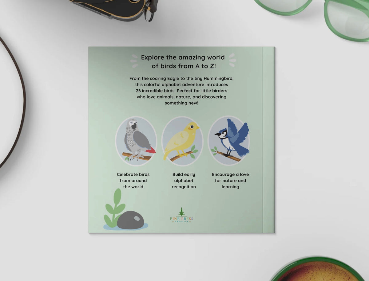 Birds A to Z Alphabet Book - Paperback